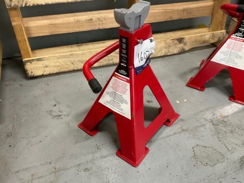 8000kg Ratchet Style Axle Stands - Pair