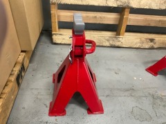 8000kg Ratchet Style Axle Stands - Pair - 3