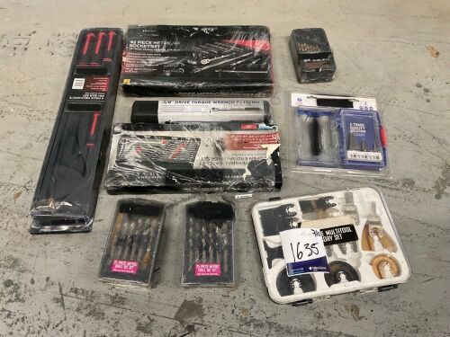 Mixed Box of Tools & Accessories