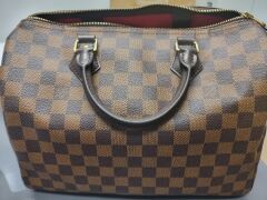 Louis Vuitton Speedy 30 Damier Ebene Canvas Handbag N41364 - 2