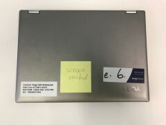 Lenovo Yoga 520-141KB Notebook Computer, Serial No: MP19RWF2, Intel Core i5-7200 - 4