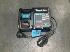 Box of Makita Batteries & Chargers - 10