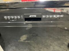 Smeg 60cm Freestanding Dishwasher Black DWA6214B2 - 3