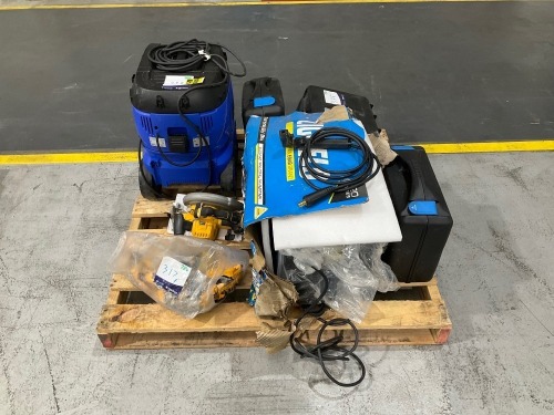 Pallet of Faulty Cigweld and Miscellaneous Tools