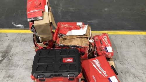 Pallet of Faulty Milwaukee Tools & Accessories