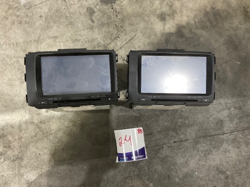 2x Kia Carnival Navigation System and DVD Player