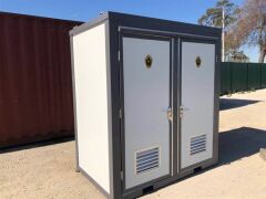 Portable Double Toilet Block - Demountable Ablution Building