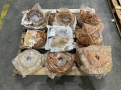 Pallet of Assorted Brake Discs (Heavily Rusted)