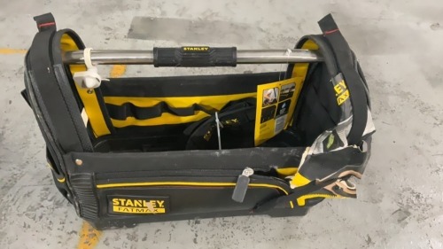 Stanley Fatmax Tool Bag + Assorted Tools