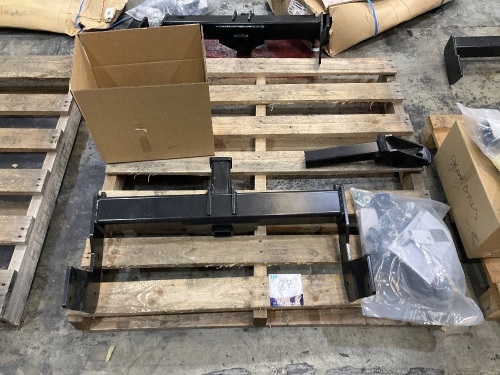 LDV Towbar Kit and Box of Miscellaneous Auto Parts