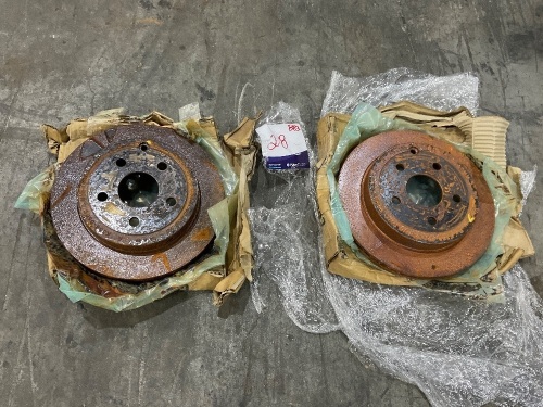 2x Holden VE Commodore Rear Disc Rotor 9215968HS
