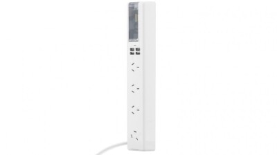 PowerGuard ChargeAll 4 Surge Protector White PGJW4008W