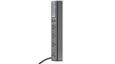 PowerGuard ChargeAll 4 Surge Protector Black PGJW4008B