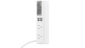 PowerGuard ChargeAll 2 Surge Protector White PGJW2006W