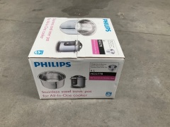 Philips 6L Stainless Steel Inner Pot for All-In-One Electric Kitchen Cooker SL HD2778/60 - 4