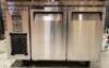 Skipio Suf12-2 Double Door Under Counter Solid Door Freezer - 2