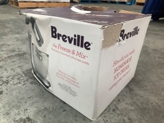 Breville The Freeze & Mix Ice Cream Maker White BEM002WHT - 4