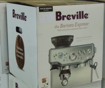 Breville the Barista Express Coffee Machine - Black Sesame - 2