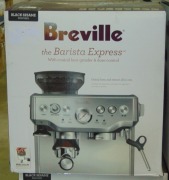 Breville the Barista Express Coffee Machine - Black Sesame - 3