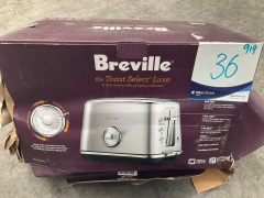 Breville the Toast Select Luxe 2 Slice Toaster - Brushed Stainless Steel BTA735BSS - 4