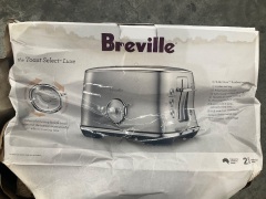 Breville the Toast Select Luxe 2 Slice Toaster - Sea Salt BTA735SST - 10