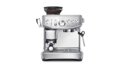 Breville The Barista Express Impress Espresso Machine - Brushed Stainless Steel BES876BSS4IAN1