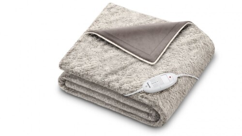 Beurer Super Cosy Heated Throw - Toffee HD75TNORDIC