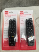 2x One For All Replacement Remote for Foxtel and other Digital Boxes UE-URC166 - 2