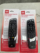 2x One For All Replacement Remote for Foxtel and other Digital Boxes UE-URC166 - 2