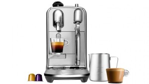 Nespresso Creatista Plus Coffee Machine by Breville - Stainless Steel BNE800BSS