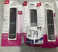 3x One For All Replacement Remote for LG TV with NET-TV UE-URC4911 - 2