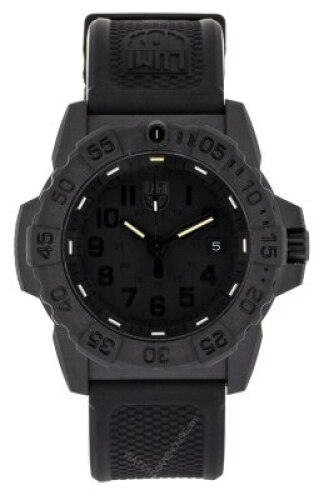 Luminox Navy Seal 3500 Series 45m Rotating Bezel Quartz Watch (XS.3501.BO)