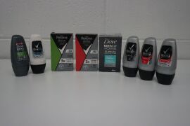 Approx. 45 mixed Brand Men's Roll-on Anti-perspirant incl. Rexona & Dove - NSW PICK UP ONLY