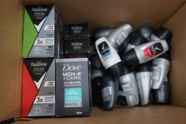 Approx. 45 mixed Brand Men's Roll-on Anti-perspirant incl. Rexona & Dove - NSW PICK UP ONLY - 2