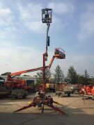 2009 Nifty 120TPE Cherry Picker/Trailer Mounted Boom 10.2m