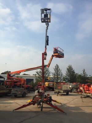 2009 Nifty 120TPE Cherry Picker/Trailer Mounted Boom 10.2m