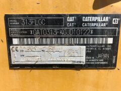 2017 Caterpillar 313FL GC Excavator, 208 hours - 9