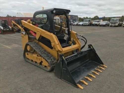 2016 Caterpillar 249D Track Loader, 381 Hours