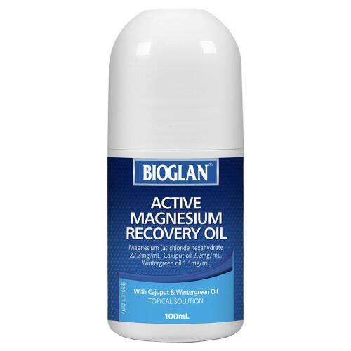 Bioglan Active Magnesium Recovery Oil 100ml x2