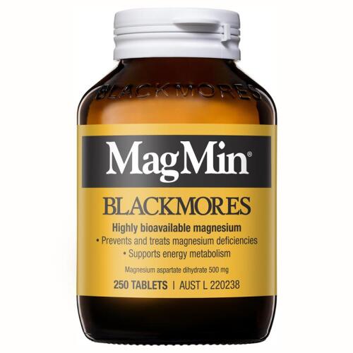 Blackmores Magmin 500mg 250 Tablets x3