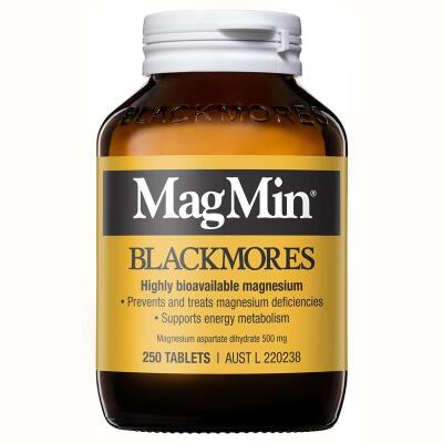 Blackmores Magmin 500mg 250 Tablets x3