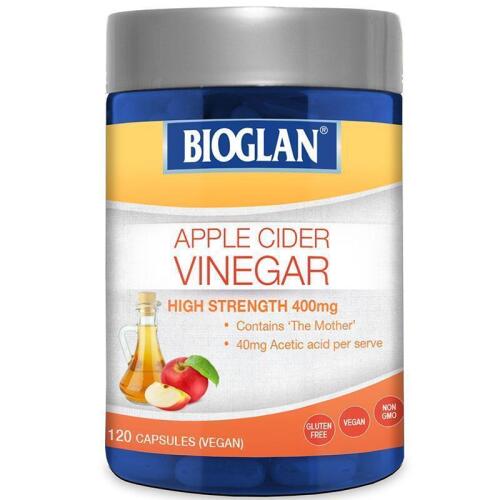 Bioglan Apple Cider Vinegar 120 Capsules x3
