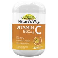 Nature's Way Vitamin C 500mg 300 Tablets x5