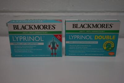 Blackmores Lyprinol Marine Value Pack 100 Capsules x1, Blackmores Lyprinol Double 30 x3