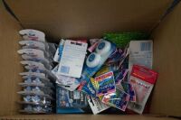 Assorted Oral Health products incl Toothbrushes, Floss, Piksters