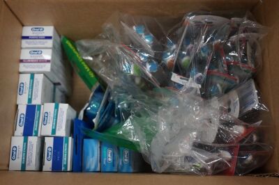Assorted Oral Health products incl Colgate Toothbrushes, Oral B Floss, My First Toothpaste & Dental Flossers