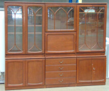 6 Piece Chiswell Modular Timber Wall Unit, Reg no. 46