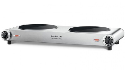 Kambrook Portable Double Ceramic Hot Plate KHP120BSS