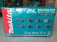Makita 18v Brushless 8-piece Combo Kit