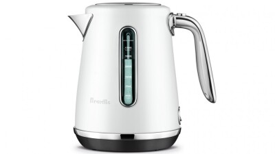 Breville The Soft Top Luxe 1.7L Kettle - Sea Salt BKE735SST